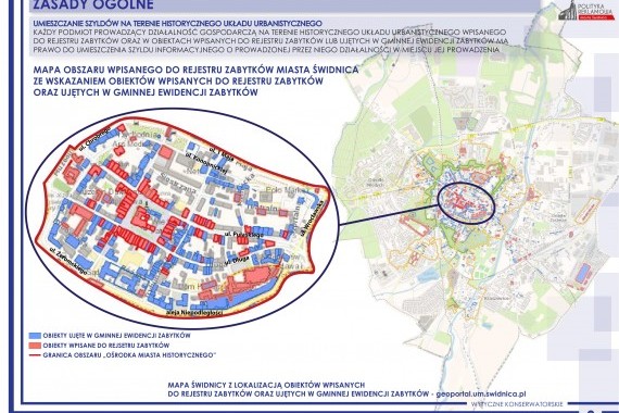 ZASADY OGÓLNE - HISTORYCZNY UKŁAD URBANISTYCZNY